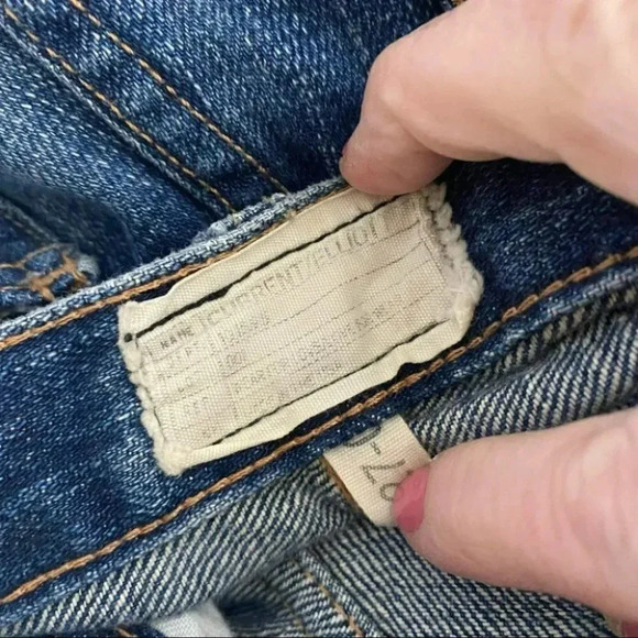 Current Elliott Matchstick cropped ankle jeans size 27 - Picture 7 of 7